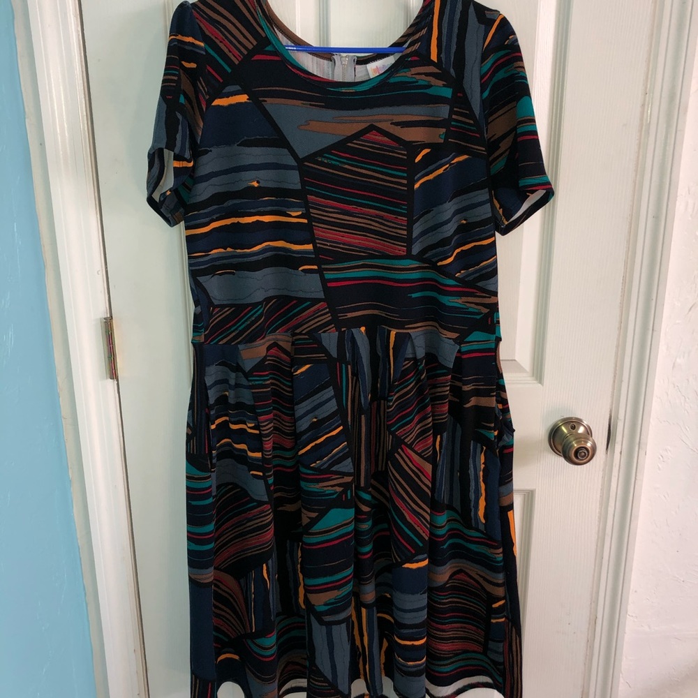2XL LuLaRoe Amelia Dress